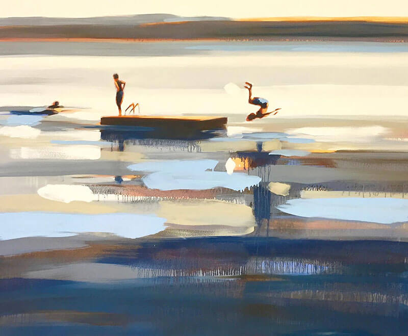 paesaggi liquidi pittura elizabeth lennie