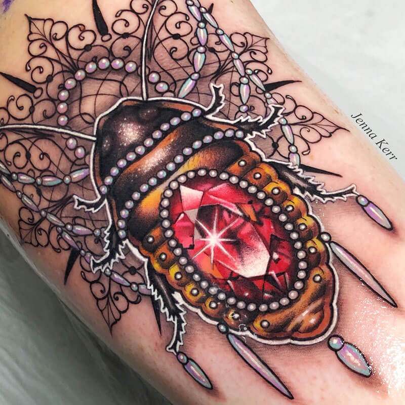 tatuaggi gioiello di Jenna Kerr