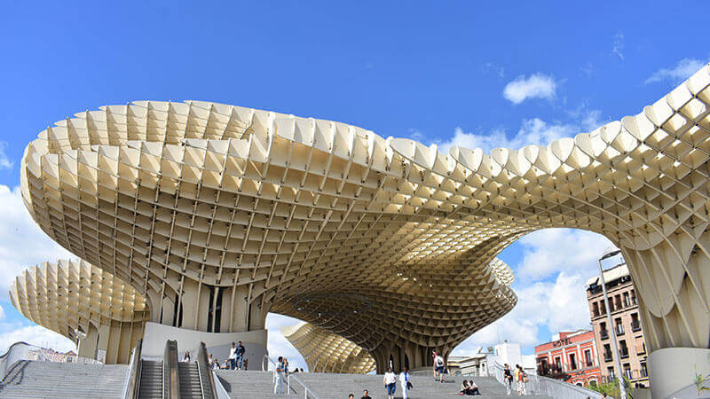 Metropol Parasol riqualificazione urbana Siviglia