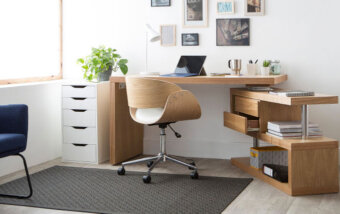 smart working scrivania design legno max | miliboo.it