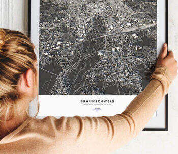 Regali per Architetti - City MAPS posters by Luis Dilger