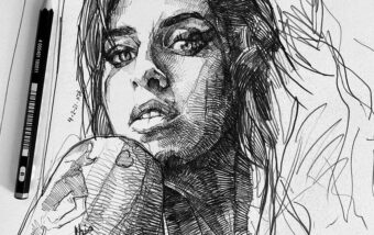 ritratti a matita © Nick Bond