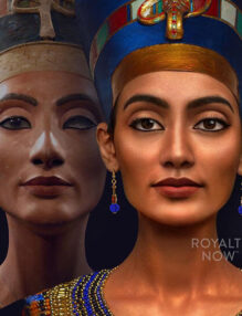 Nefertiti - Il vero volto dei personaggi storici © Royalty Now