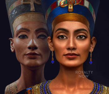 Nefertiti - Il vero volto dei personaggi storici © Royalty Now