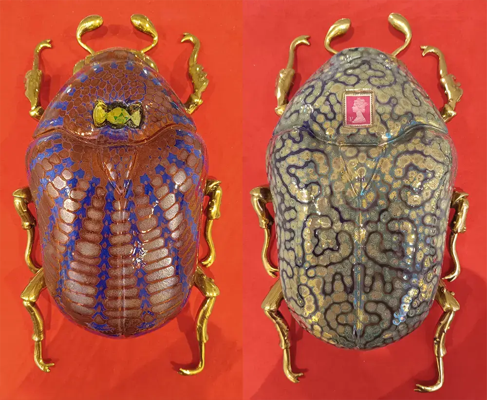 Mostra di Matteo Pugliese - Gli scarabei pop