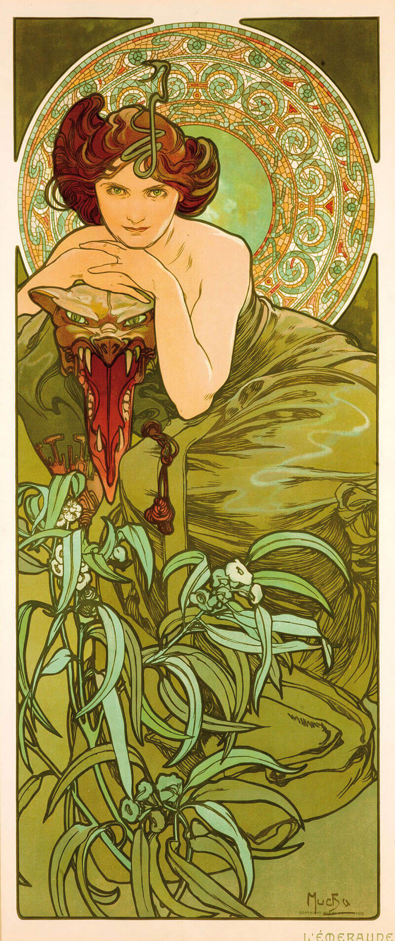 MUCHA poster pubblicitari art nouveau