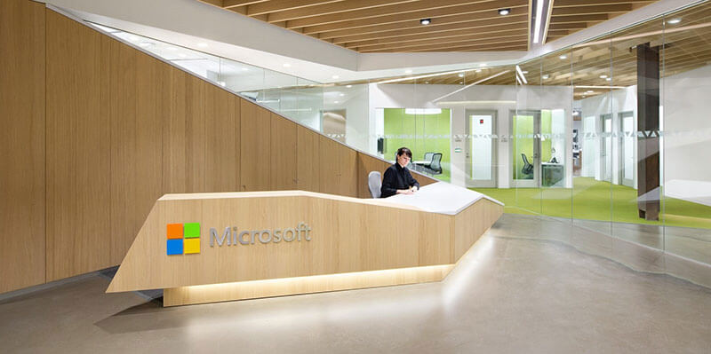 Microsoft offices in Vancouver