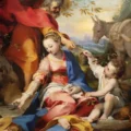 Federico Barocci "La Madonna delle Ciliegie" (Riposo durante la fuga in Egitto), 1573