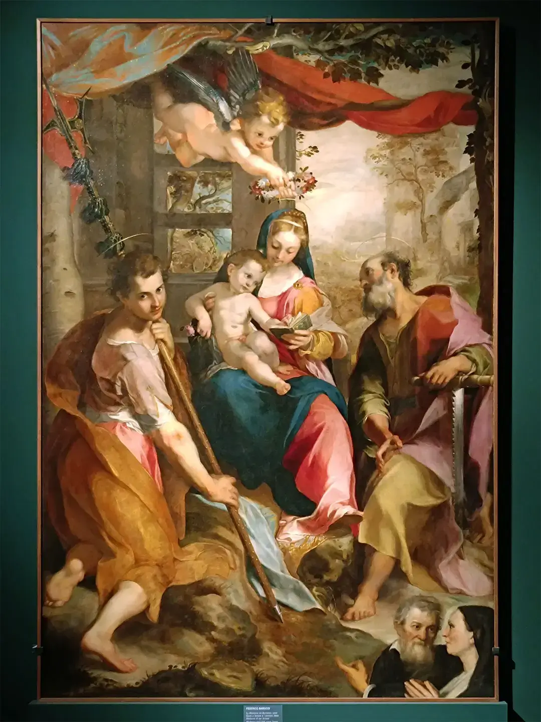 Federico Barocci "Madonna di San Simone", 1567 - Galleria Nazionale delle Marche