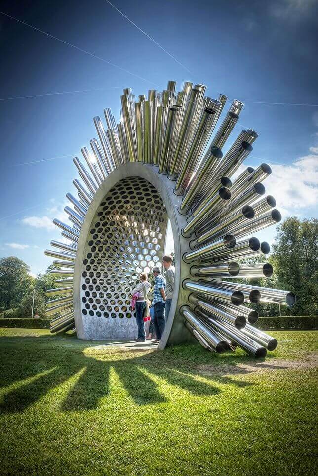 installazione sonora aeolus