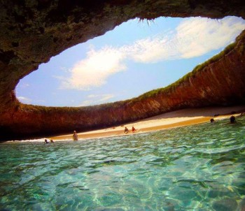 hidden beach