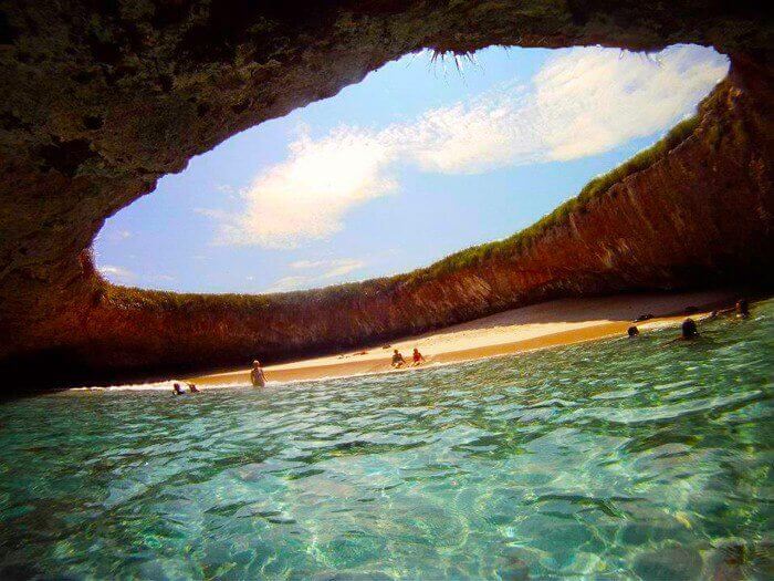 hidden beach